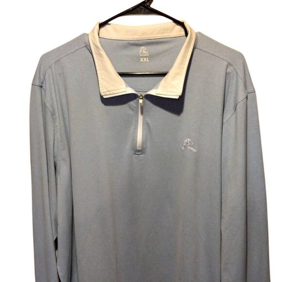 Rhoback Men's Pullover XXL Light Blue - Picture 2 of 11